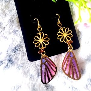 Butterfly Wing Earrings